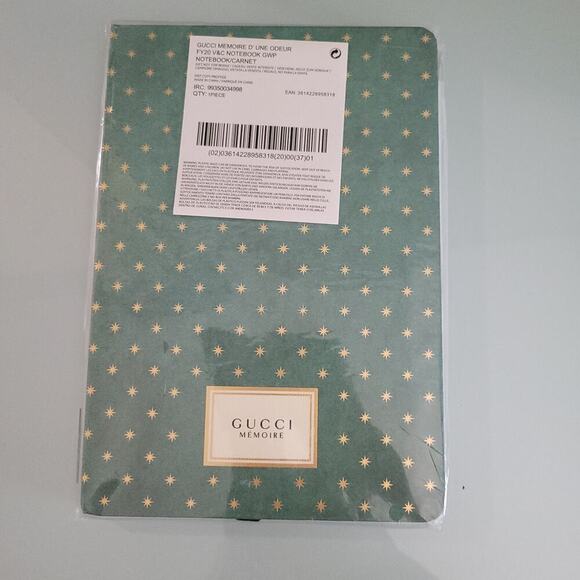 New Gucci Limited Edition Memoire d'une Odeur Notebook Hardcover Discontinued